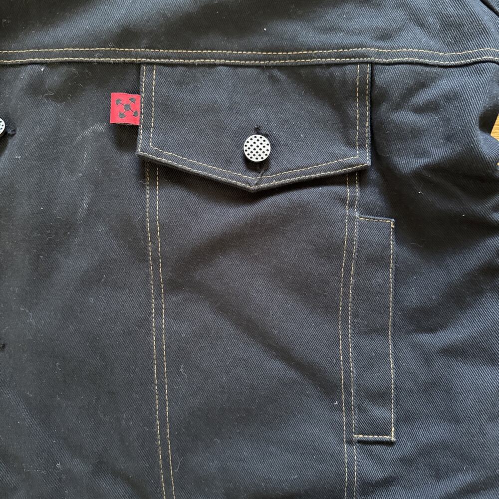 Kwame adusei KARD DENIM JACKET - ONE SIZE / BLACK - Picture 3 of 12